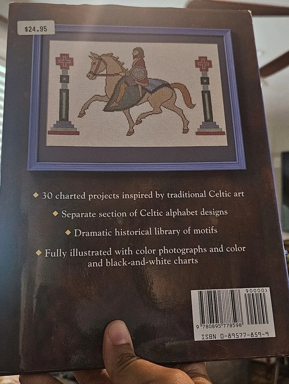 Vintage Book Of Celtic Cross Stitch Projects